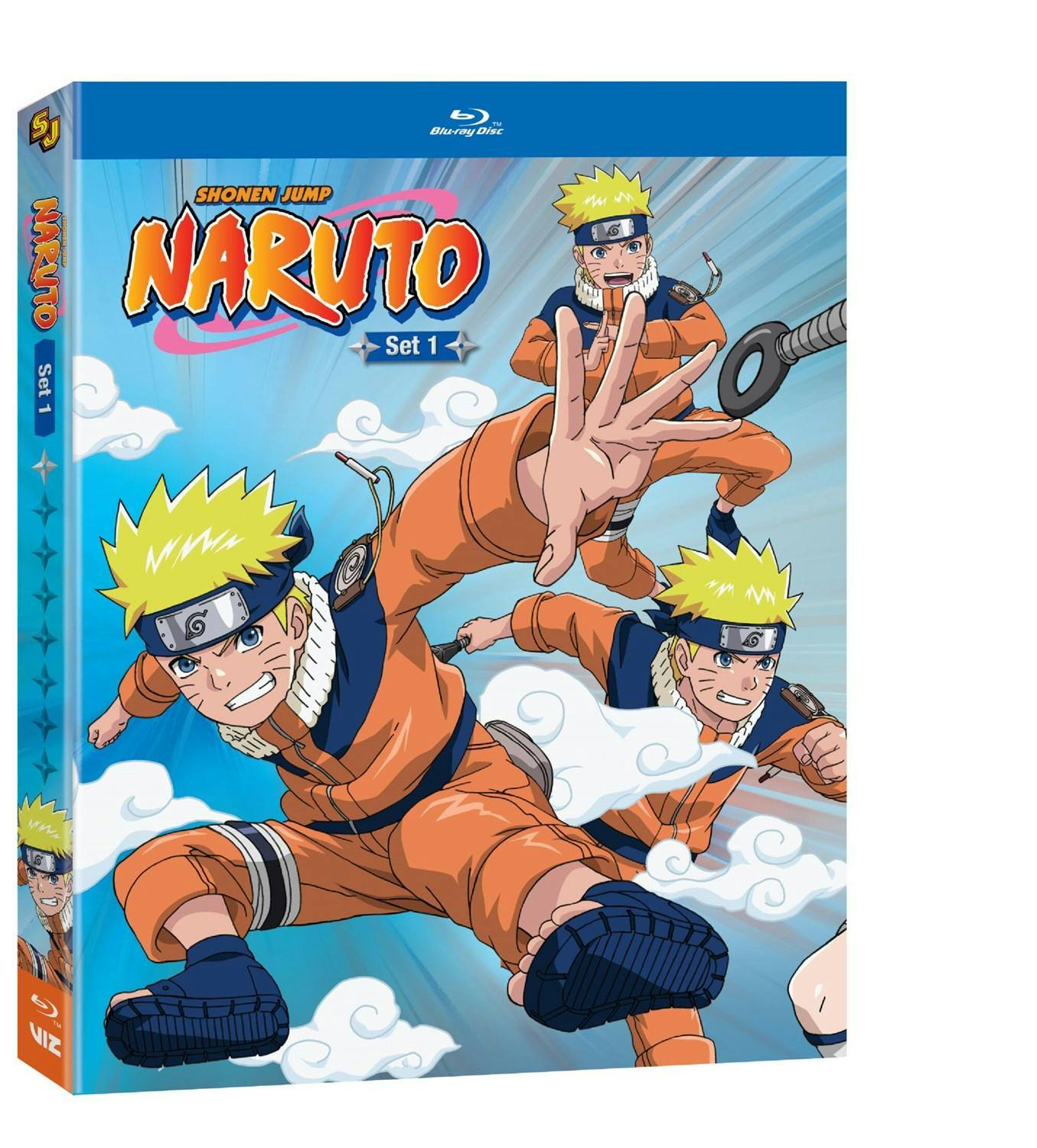 Angle. Naruto - Set 1 (Box Set) [Blu-ray].