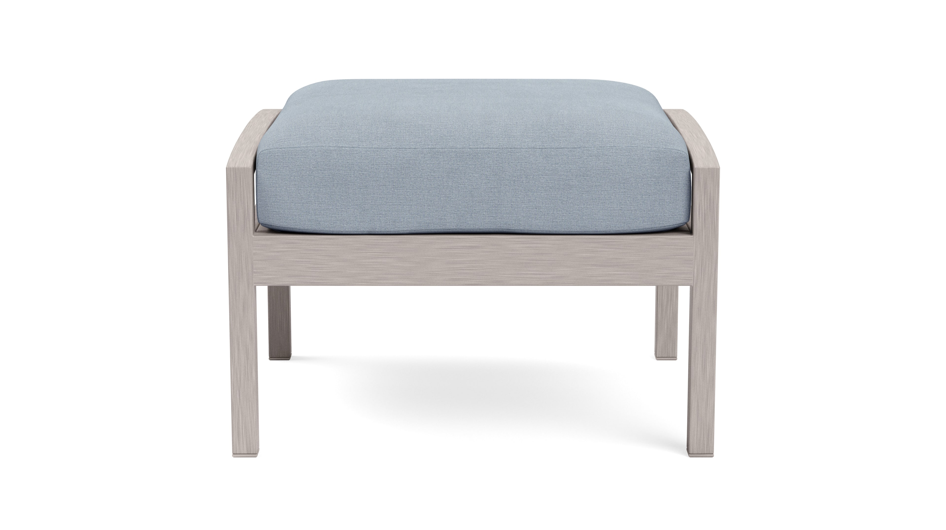 Yardbird® - Eden Ottoman - Mist - Front_Zoom