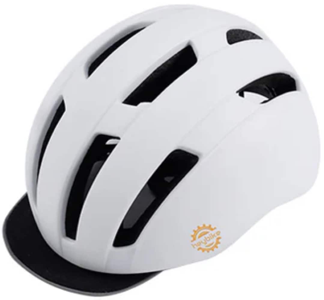 Heybike - Urban Ebike Helmet - Large - White - Front_Zoom