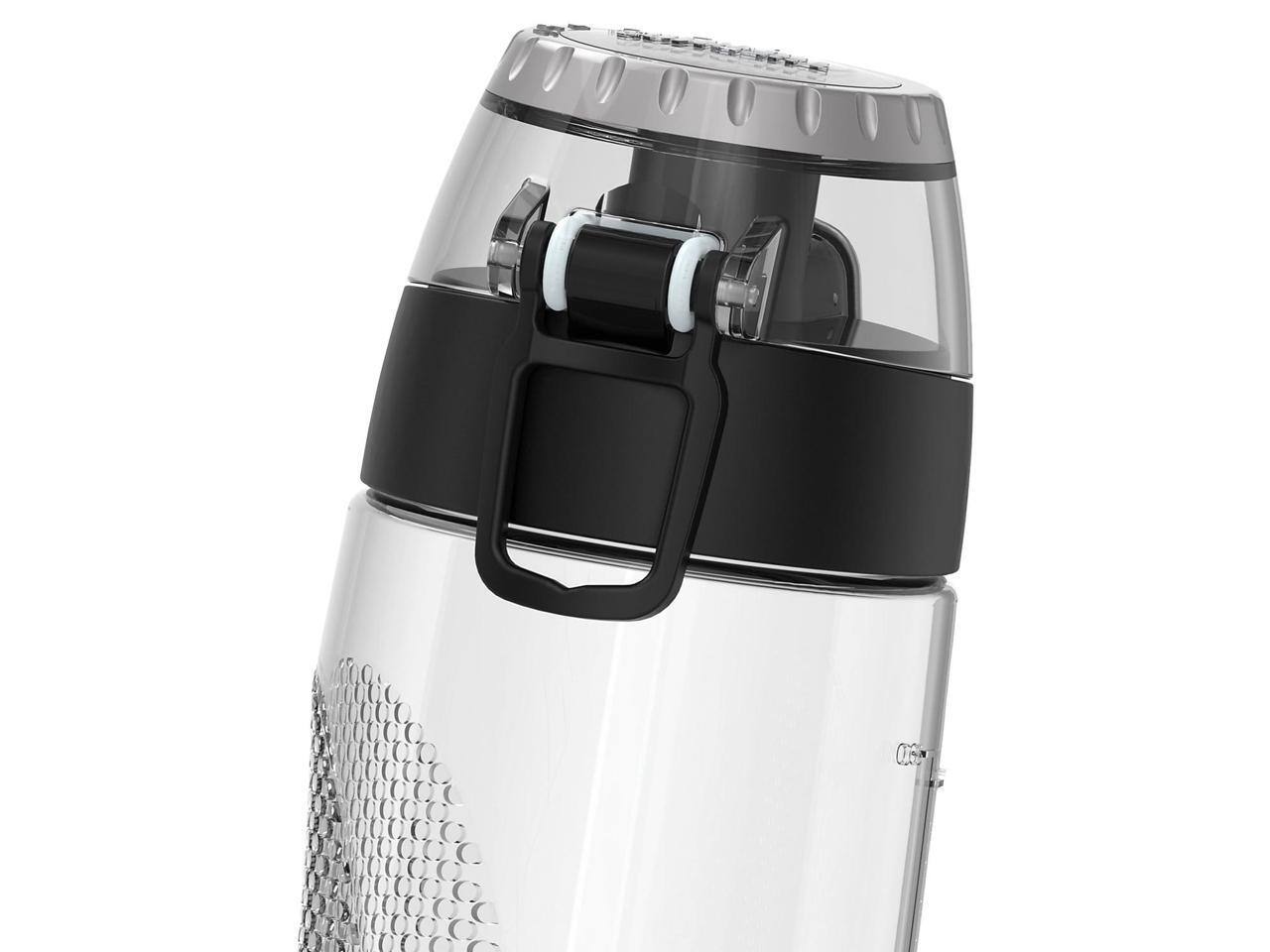 Alt View 2. Thermos - Thermos 24-Ounce Plastic Hydration Bottle with Meter Clear (HP4100CL6) - Clear.