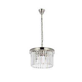 Urban Classic - Sydney 3 light Pendant Clear Royal Cut Crystal - Polished Nickel