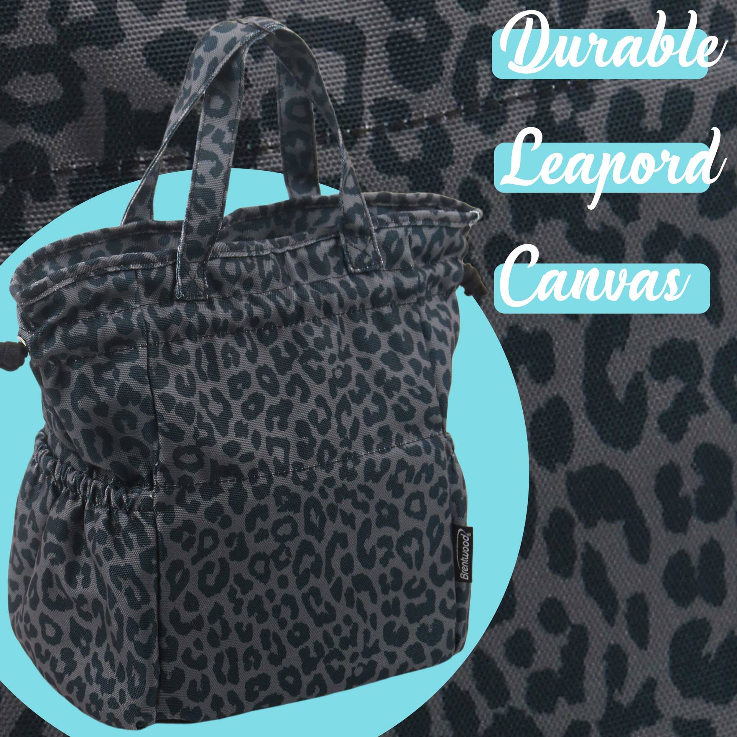 Durable Leopard Canvas Brentwood
