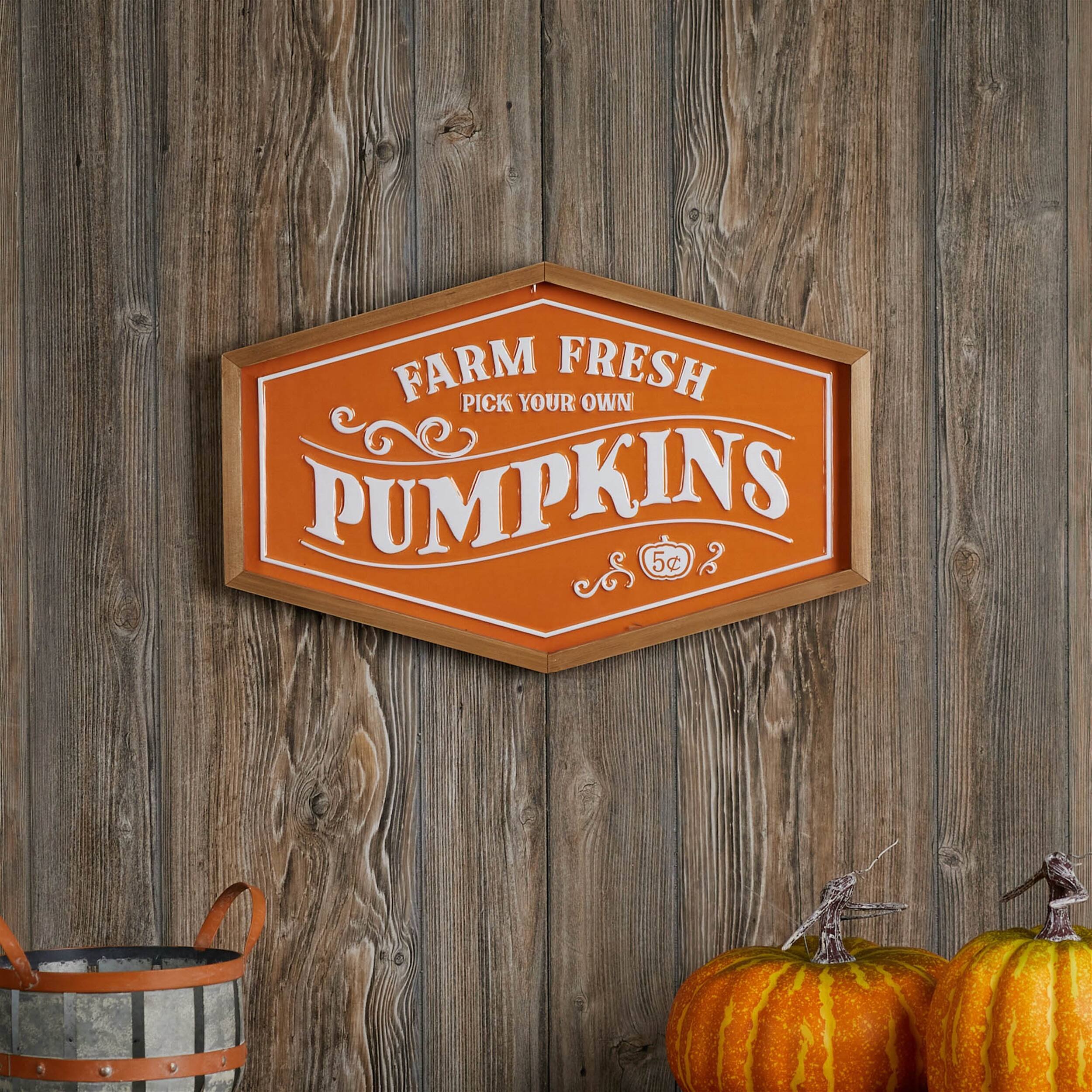 FARM FRESH  
PICK YOUR OWN  
PUMPKINS  
5¢