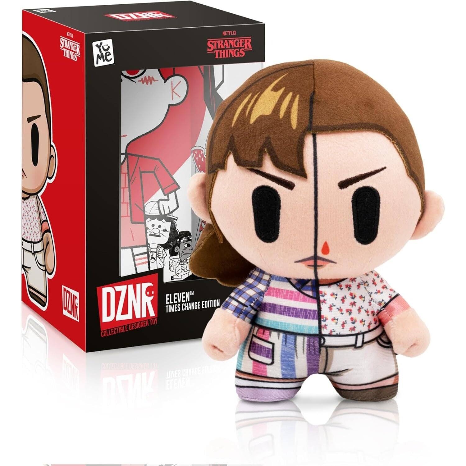 TDE E STRUYER TIKS Ye Me NETFLIX STRANGER THINGS T DZNR ELEVEN EDITION TIMES CHANGE DESIGNER TOY COLLECTIBLE