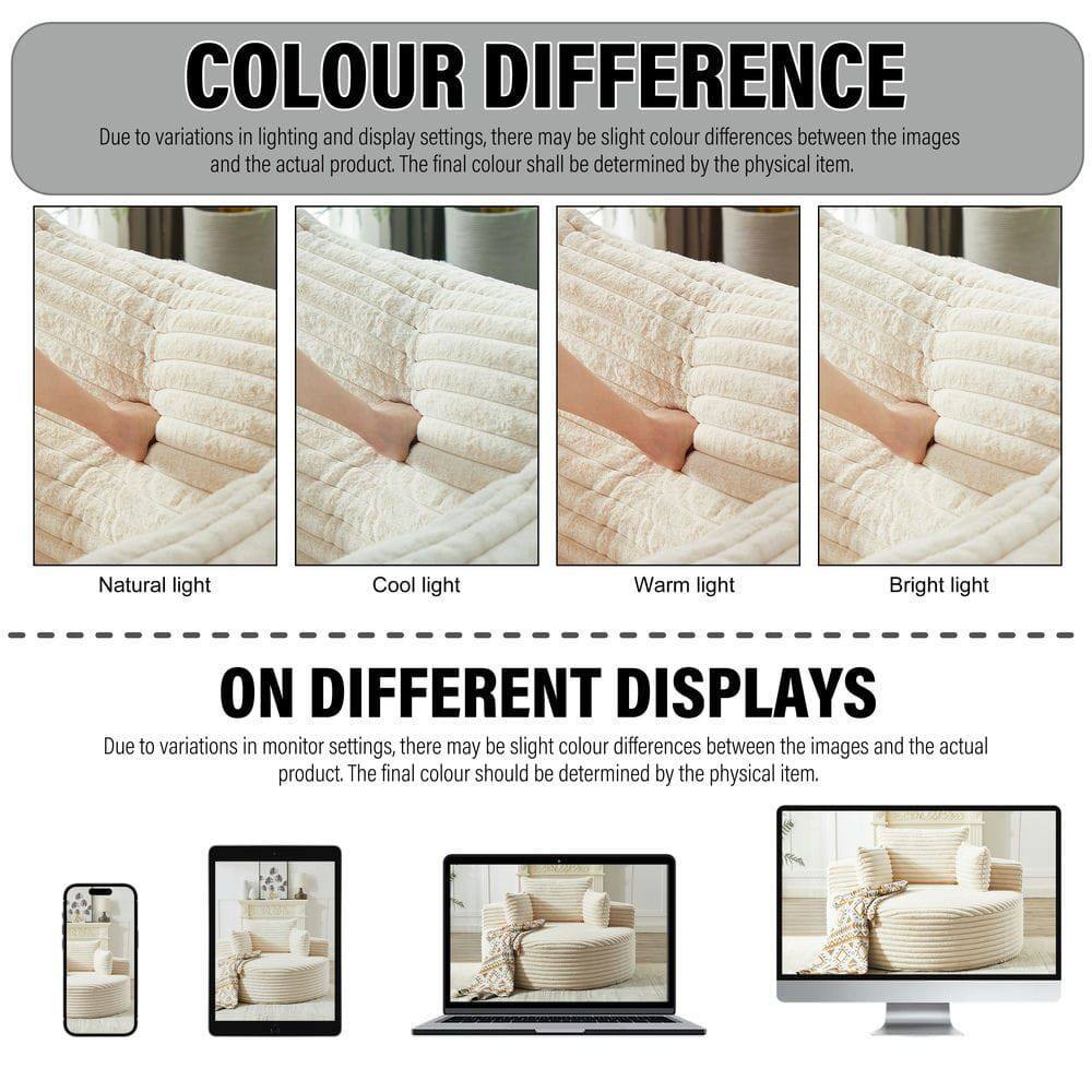 COLOUR DIFFERENCE  
Due to variations in lighting and display settings, there may be slight colour differences between the images and the actual product. The final colour shall be determined by the physical item.  

Natural light  
Cool light  
Warm light  
Bright light  

ON DIFFERENT DISPLAYS  
Due to variations in monitor settings, there may be slight colour differences between the images and the actual product. The final colour should be determined by the physical item.