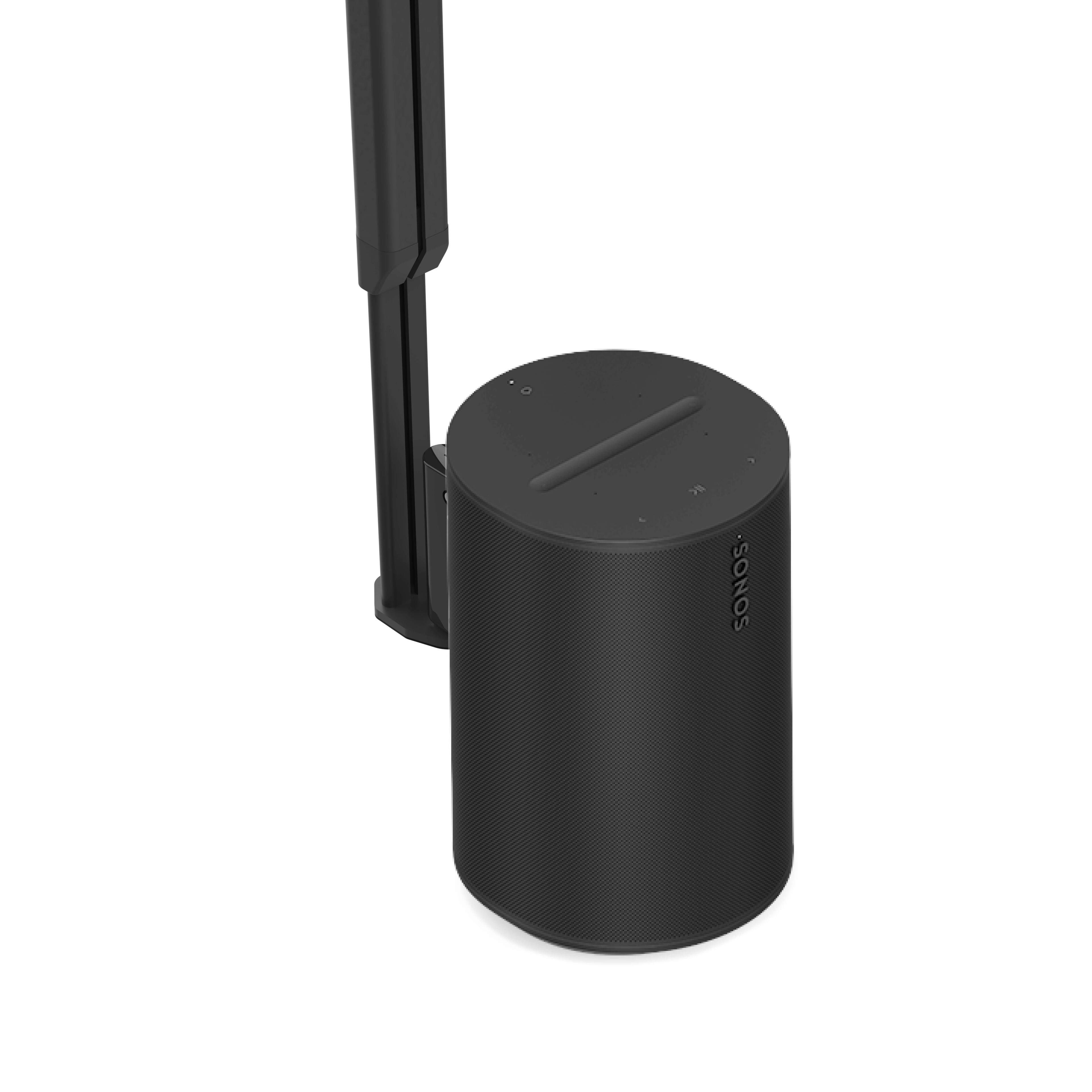 Left. Flexson - FLEXSON Adjustable Ceiling Mount for Sonos ERA 100 (Black, Single) - "NA".