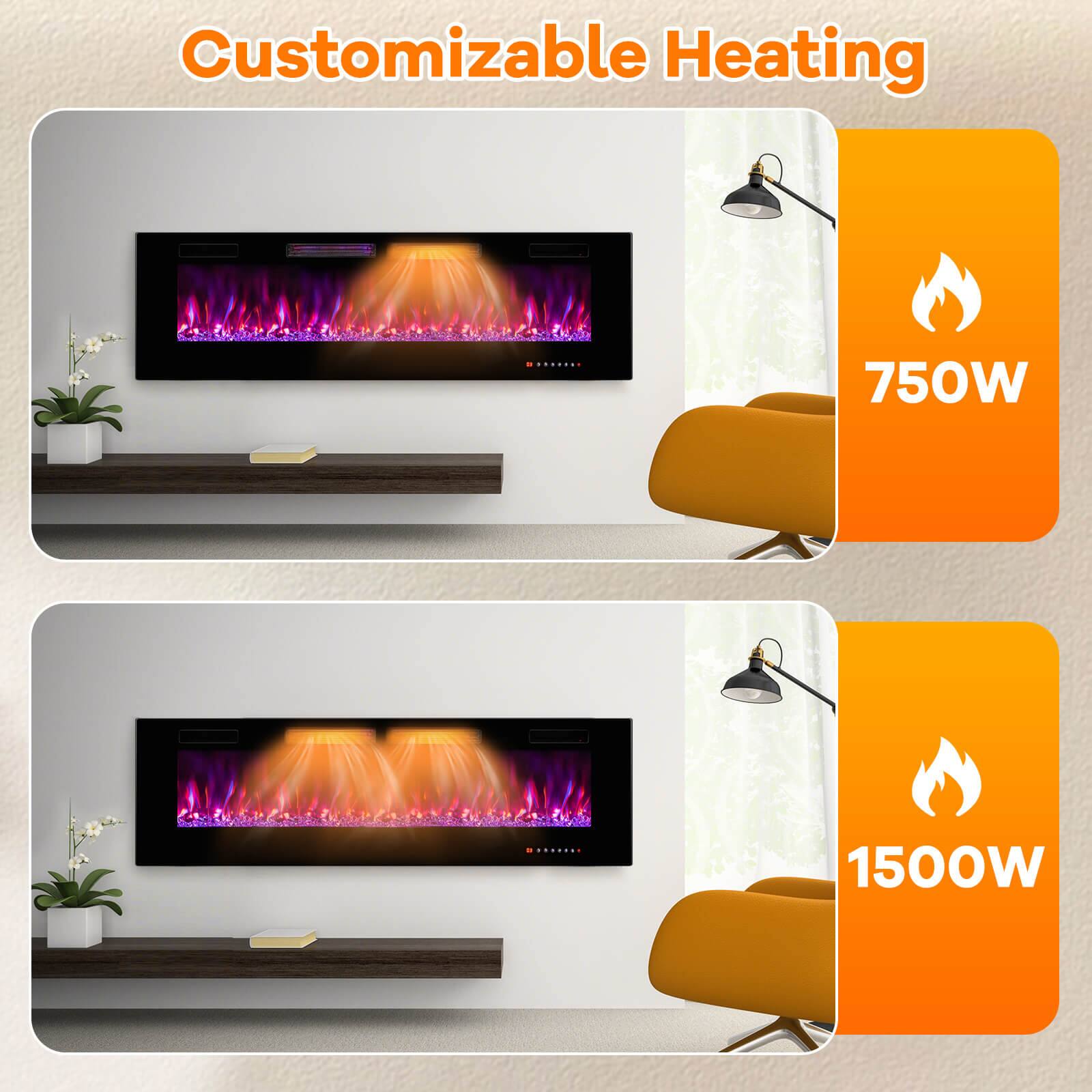 Customizable Heating

750W

1500W