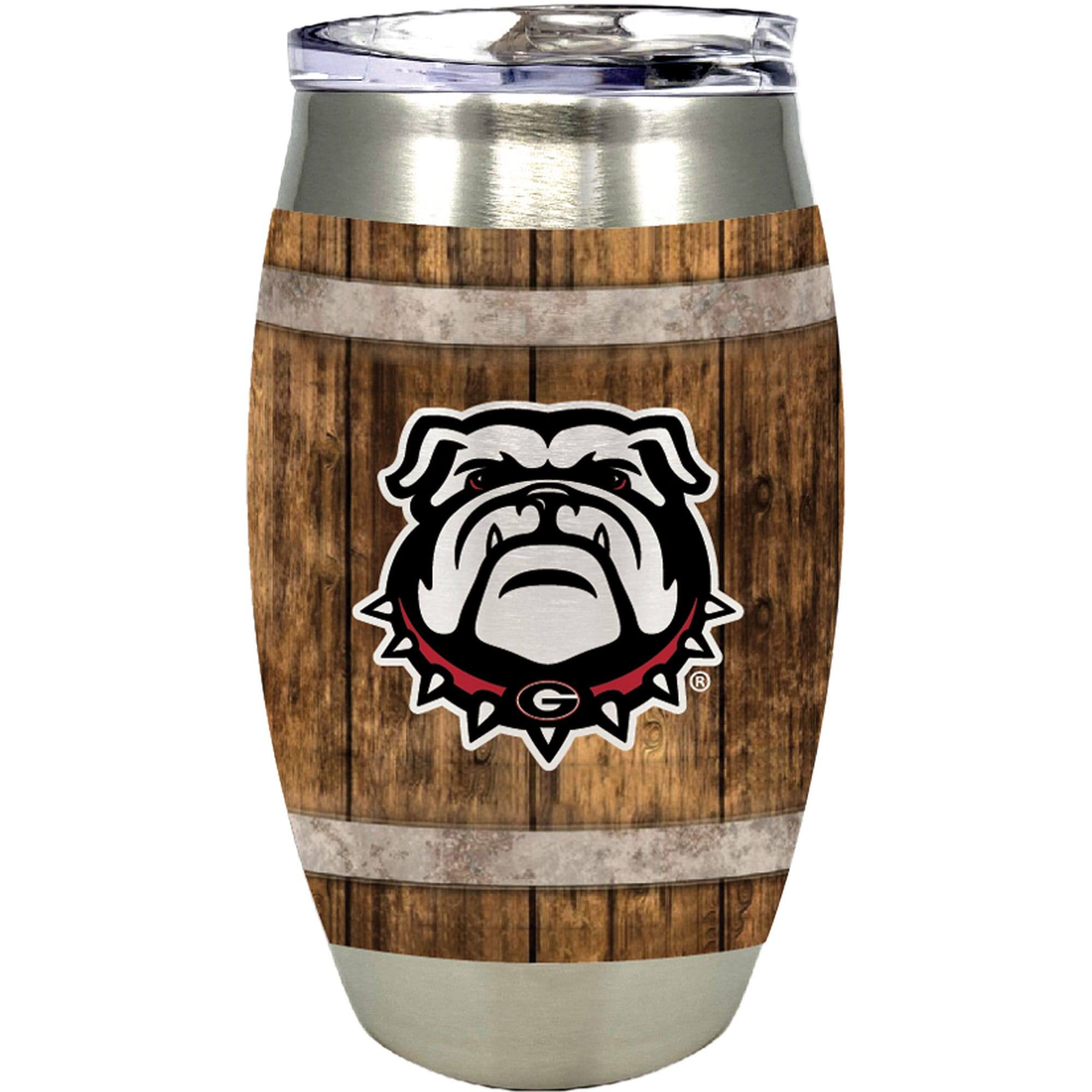 Alt View 2. Indigo Falls - Georgia Bulldogs 15oz. Barrel Tumbler - Multicolor.
