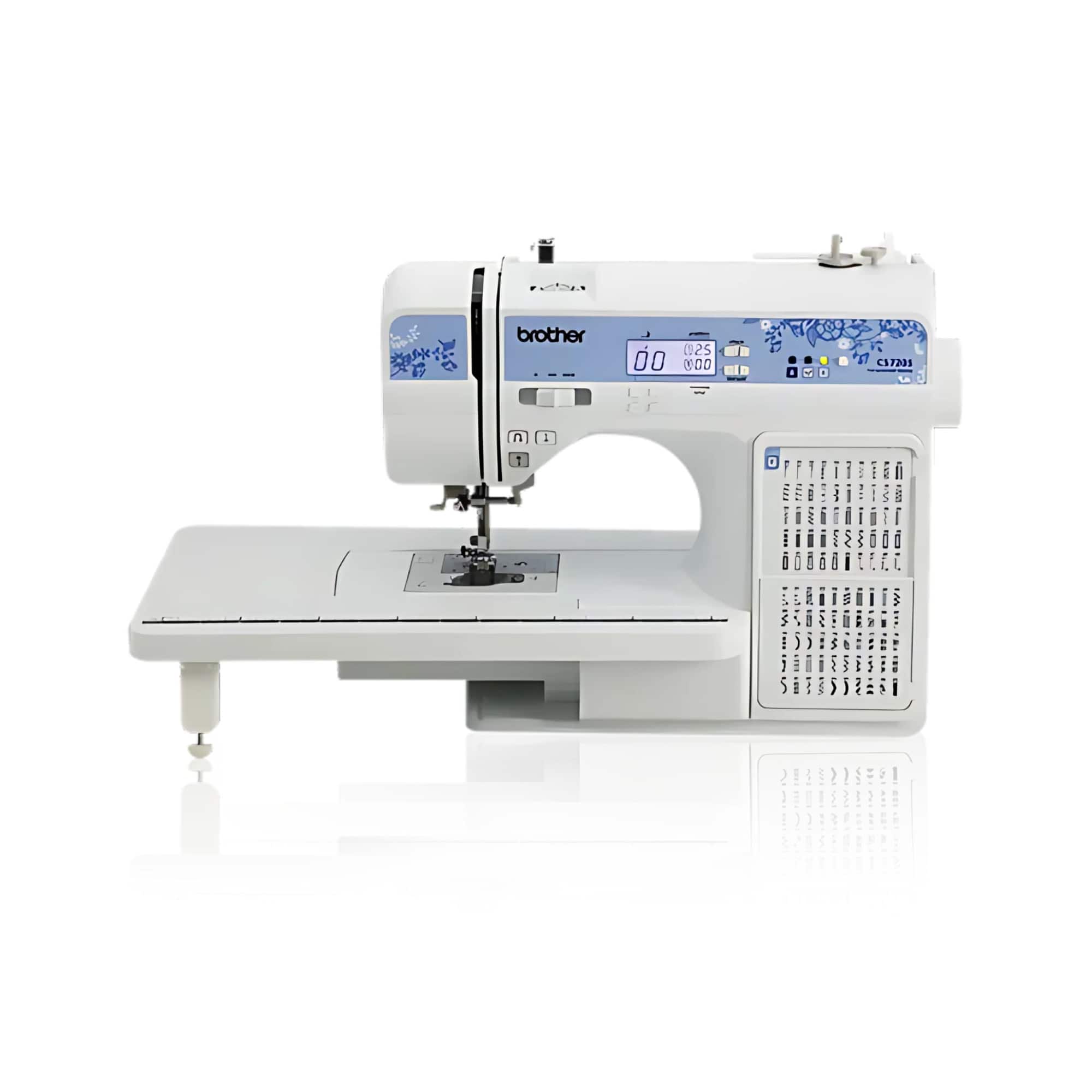 Brother - CS7205 Computerized Sewing Machine with Wide Table and 205 Stitches