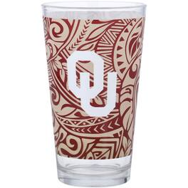 Indigo Falls - Oklahoma Sooners 16oz. Ohana Pint Glass - Multicolor