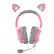 Alt View 20. Razer - Kraken Kitty V2 Pro Wired Over-the-Ear Gaming Headset for PC, Mac, and Playstation - Quartz Pink.