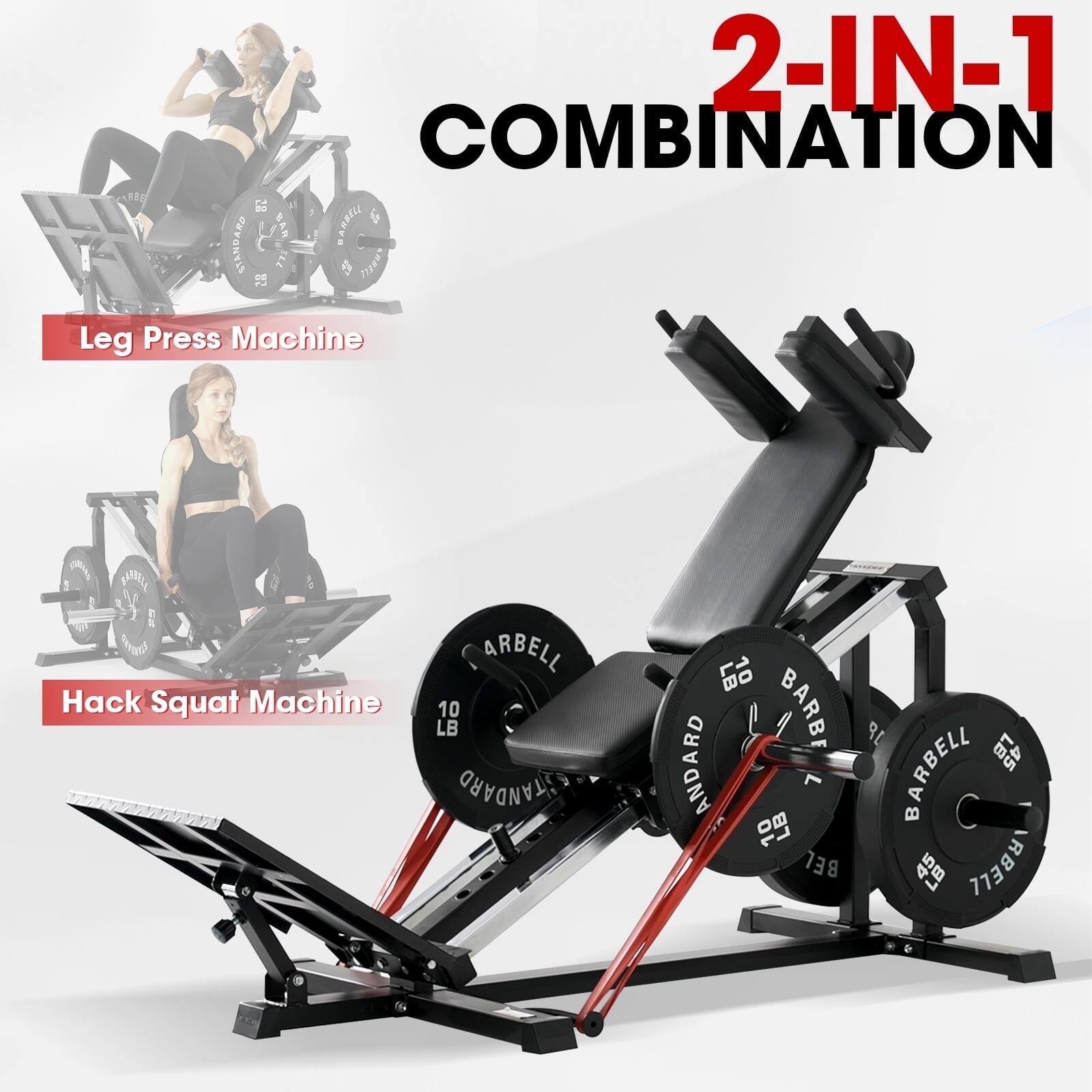 2-IN-1 COMBINATION
Leg Press Machine
Hack Squat Machine
BARBELL 10 LB STANDARD
BARBELL 58 STANDARD
BARBELL 711