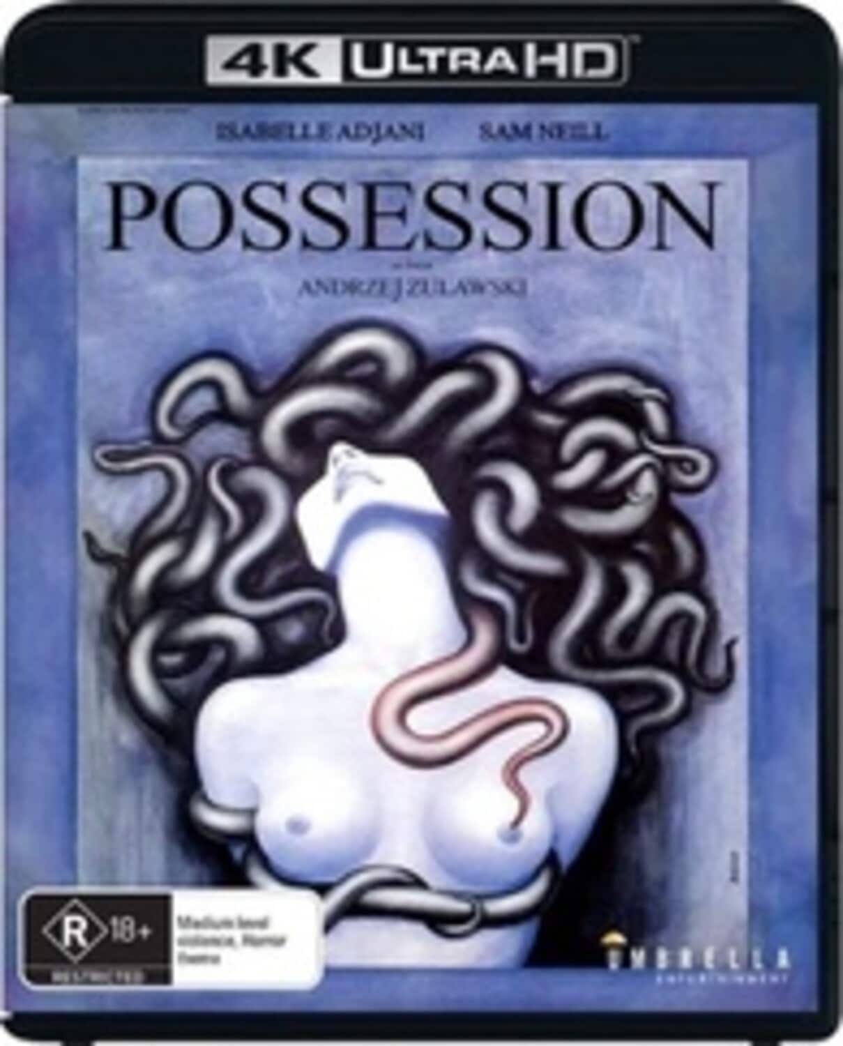 Front. Possession   - 4K Blu-Ray.