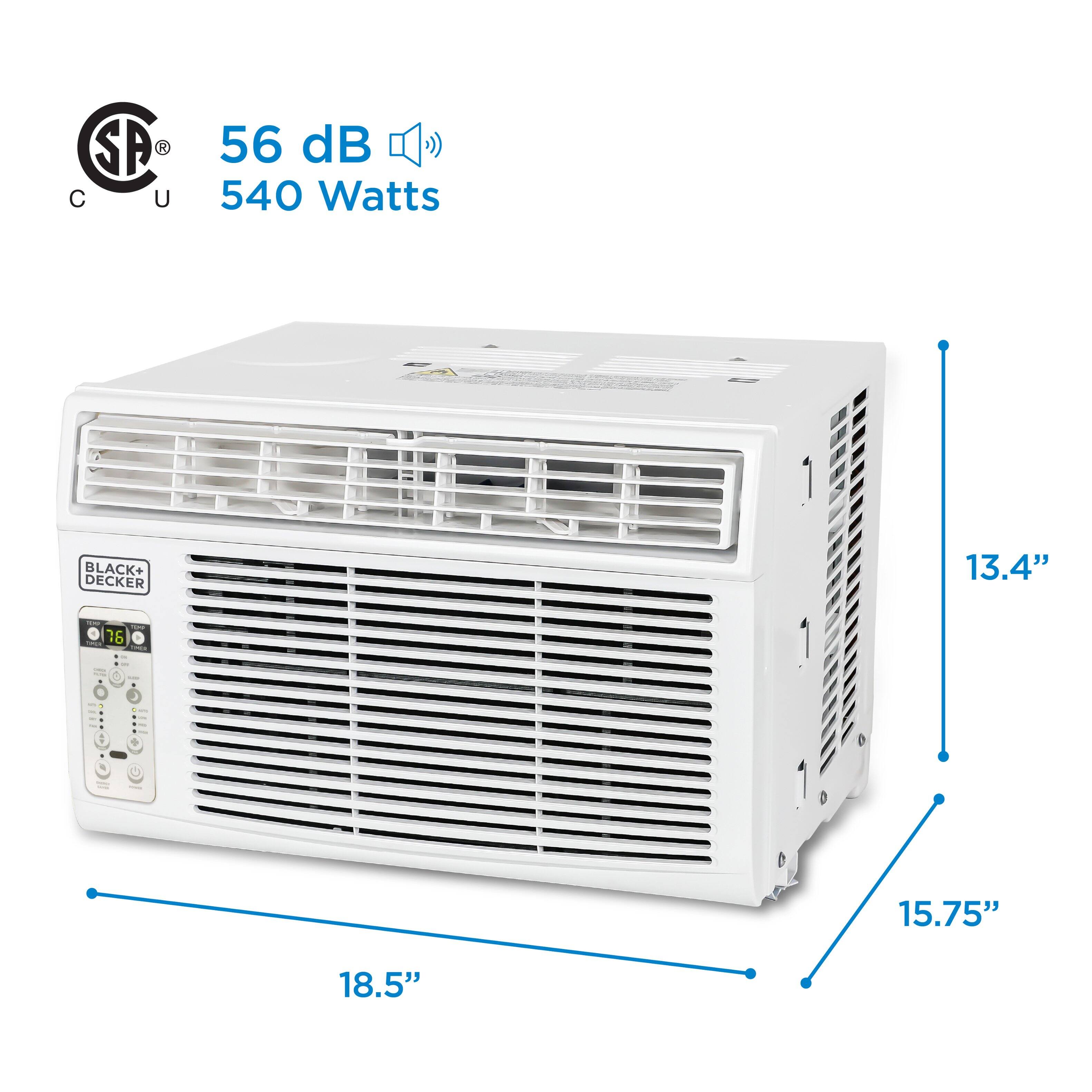 56 dB  
540 Watts  
BLACK+DECKER  
13.4" x 15.75" x 18.5"