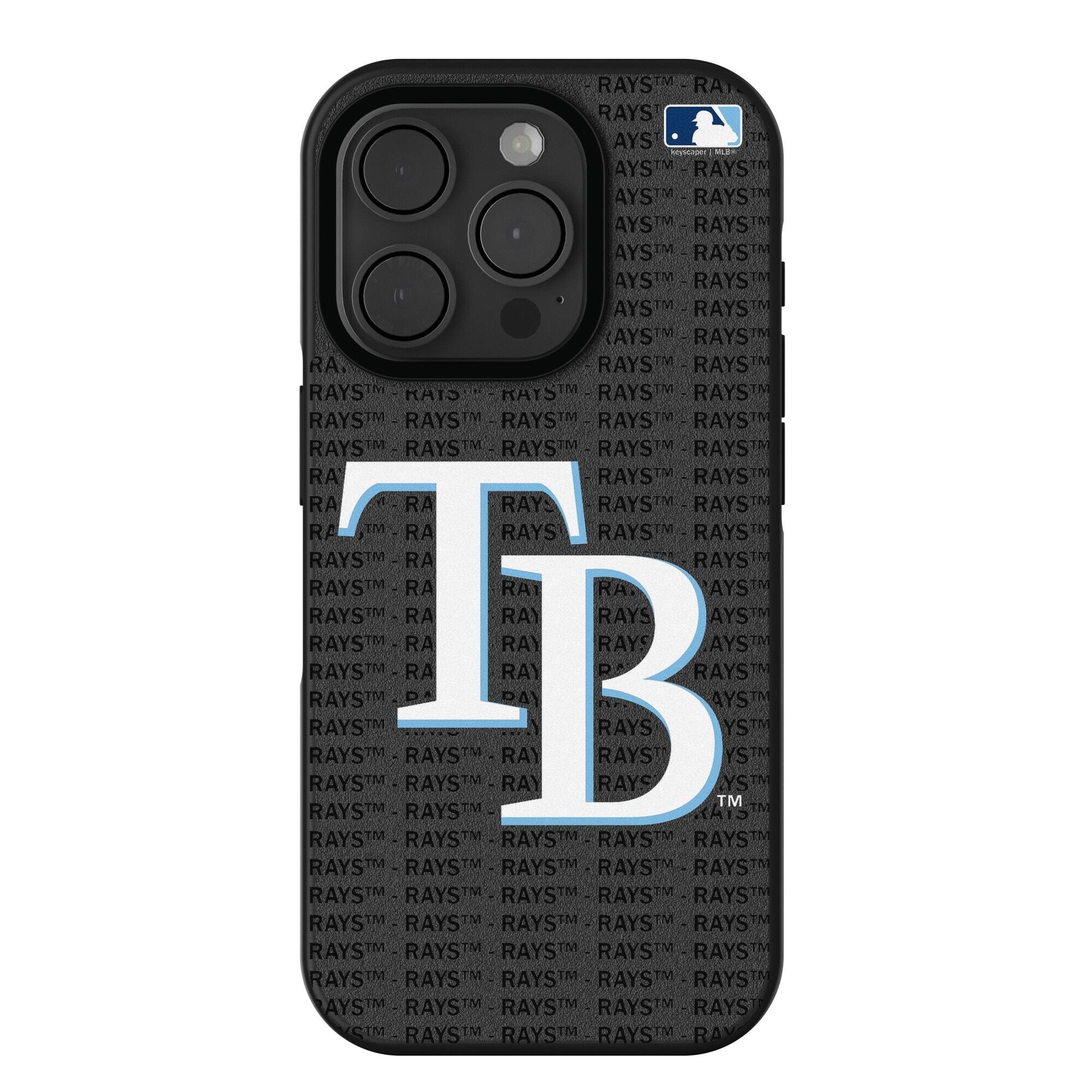Keyscaper - MLB - Tampa Bay Rays iPhone Text Backdrop Design Bump Case - 15 Pro - Multicolor price history on PriceWatchPro