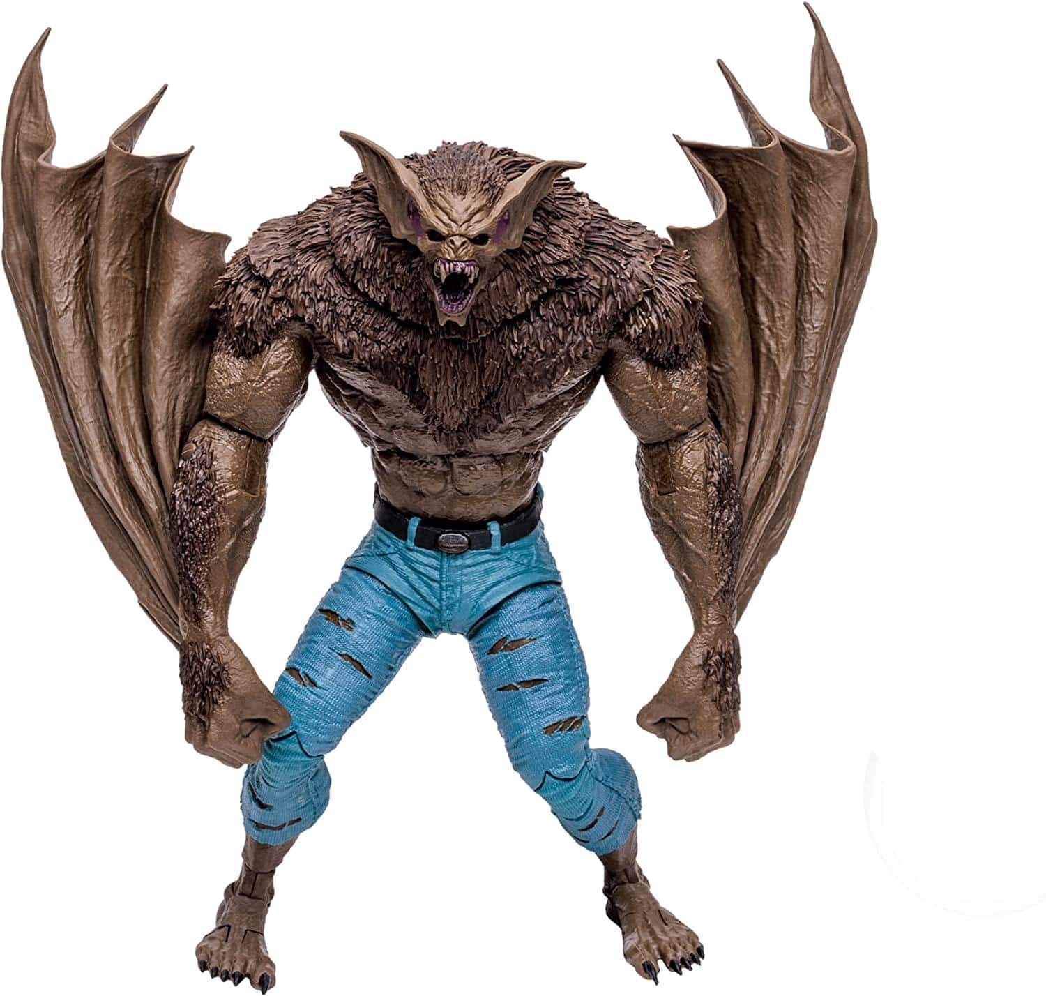 McFarlane Toys - DC Megafig 9 Inch Action Figure | Man-Bat - Brown