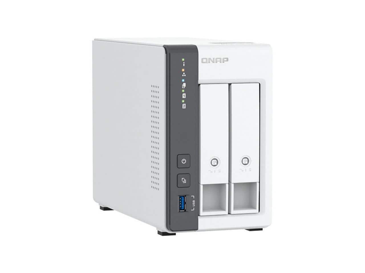 QNAP - TS-216G 2-Bay NAS Enclosure - Black