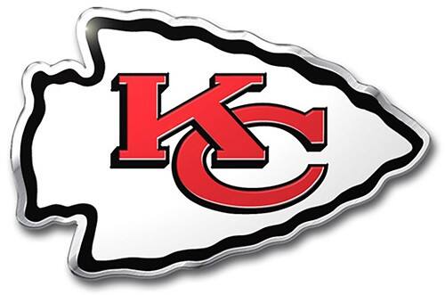 Front Standard. Team ProMark - Kansas City Chiefs Emblem.