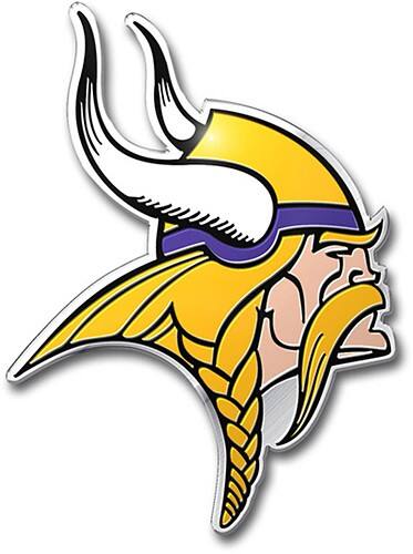Front Standard. Team ProMark - Minnesota Vikings Emblem.