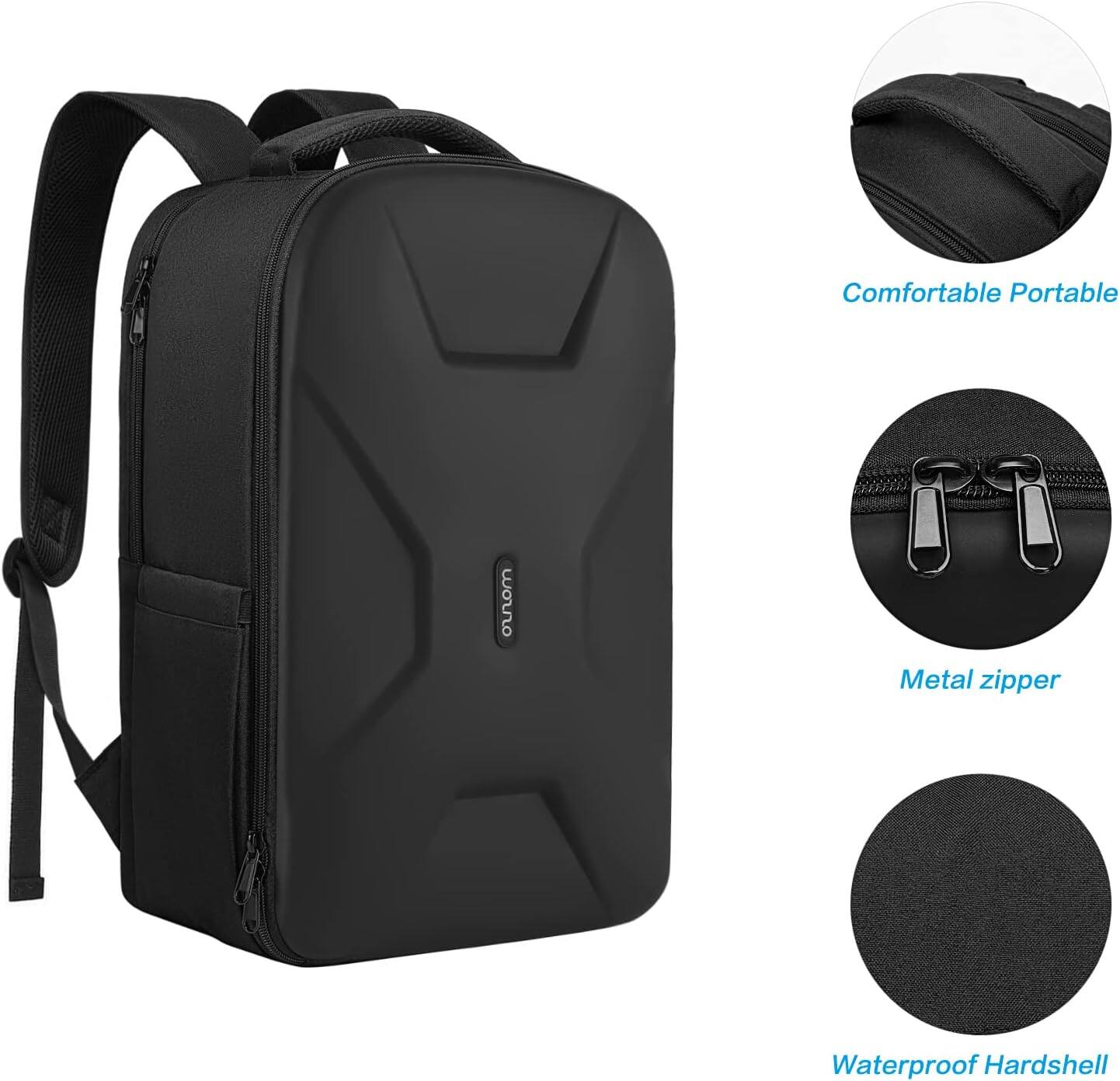 Comfortable Portable IN ornom Metal zipper Waterproof Hardshell