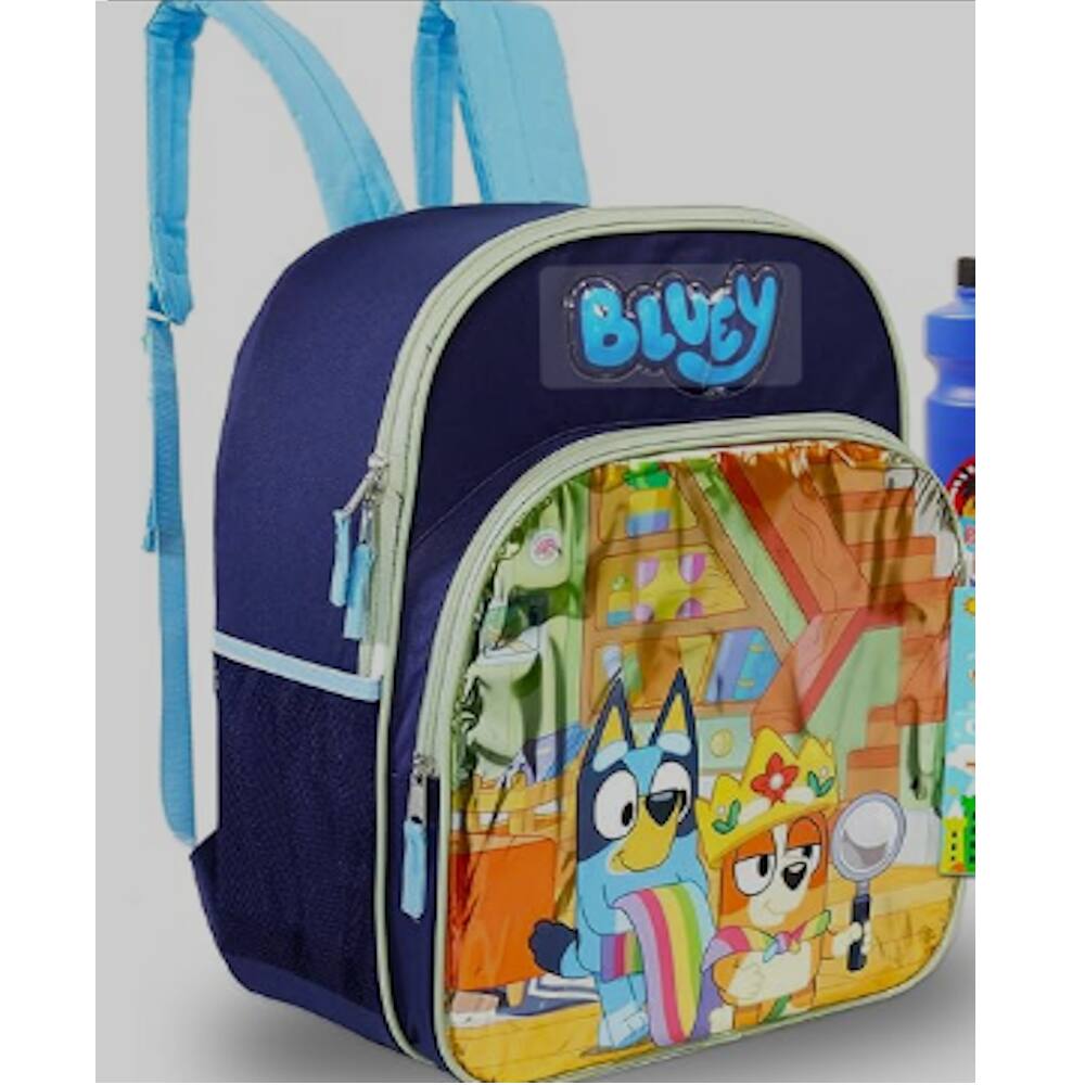 Alt View 1. UPD - Bluey 16" Backpack Bluey and Bingo - Multicolored.