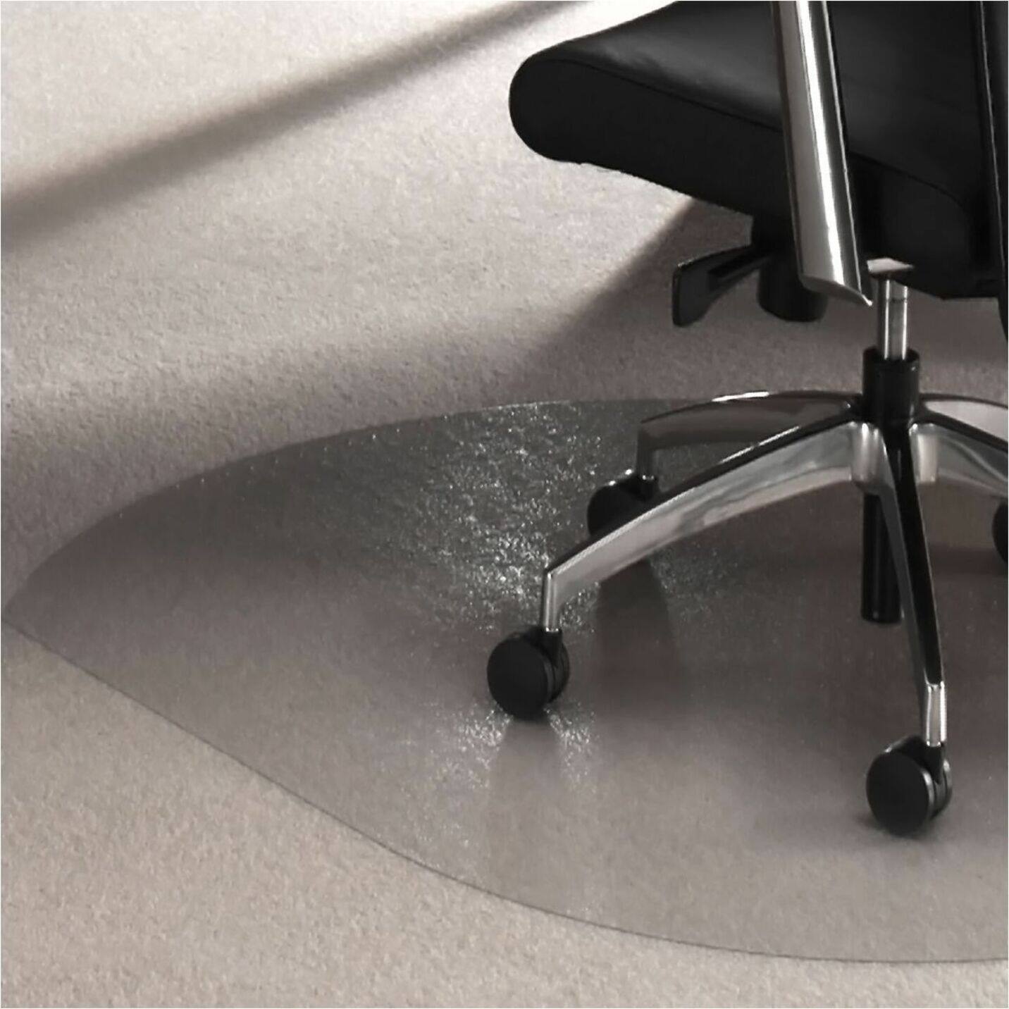 Alt View 16. Floortex - Ultimat Polycarbonate Contoured Chair Mat for Carpets up to 1/2'' - 39 x 49'' - Clear.