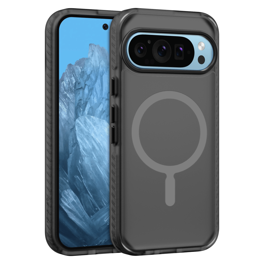 Front. Nimbus9 - Phantom 3 MagSafe Case for Google Pixel 9 / Pixel 9 Pro - Black.