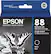 Front. Epson - 88 Standard Capacity Ink Cartridge - Black.