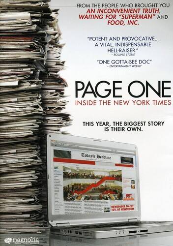 Page One: Inside the New York Times   - DVD price history on PriceWatchPro