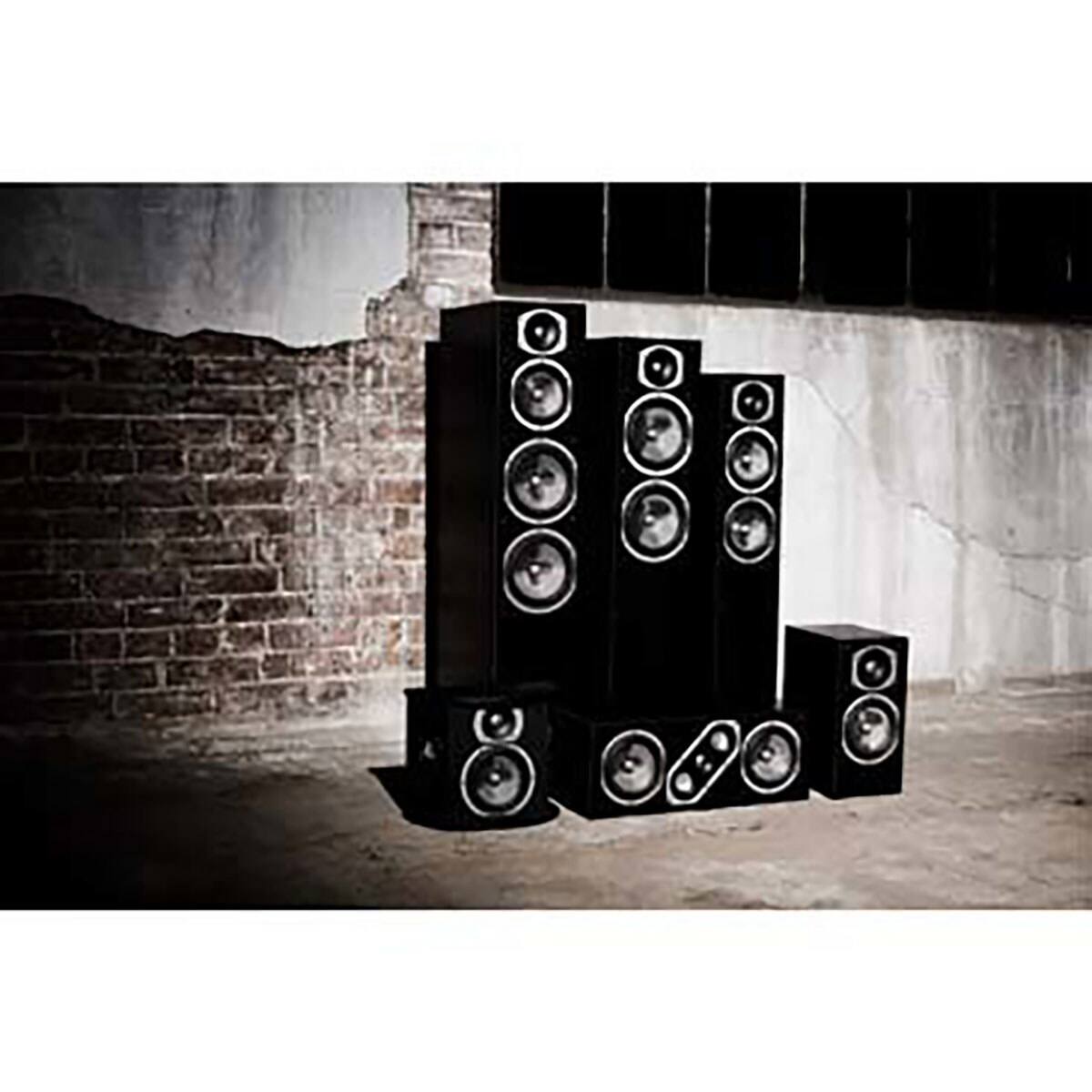 Alt View 4. Energy - Energy Reference Connoisseur RC-LCR 5.5" 200W Center Channel Speaker, Black Ash Veneer.