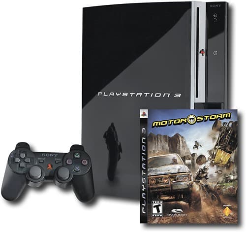 Front Standard. Sony - PlayStation 3 80GB Limited Edition MotorStorm Pack.
