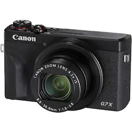 Canon - PowerShot G7 X Mark III Digital Camera (Black) - 3637C001