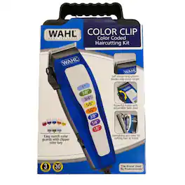 Wahl - Color Pro Complete Haircutting Kit - Color Coded Clipper Set - 79702-MI