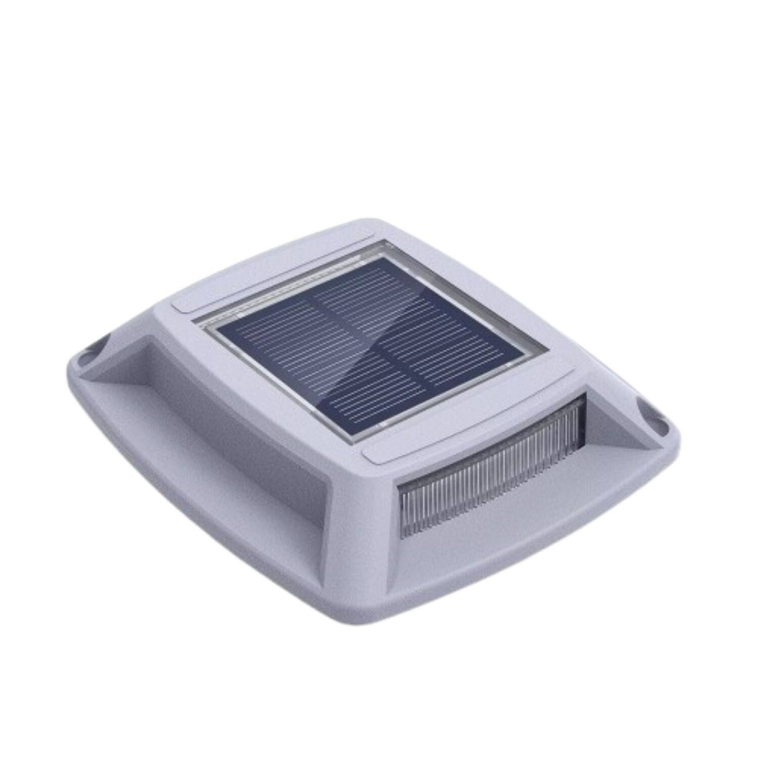 Stock Preferred - 1 Pack LED Solar Deck Light – Outdoor Floor Lamp - Blue