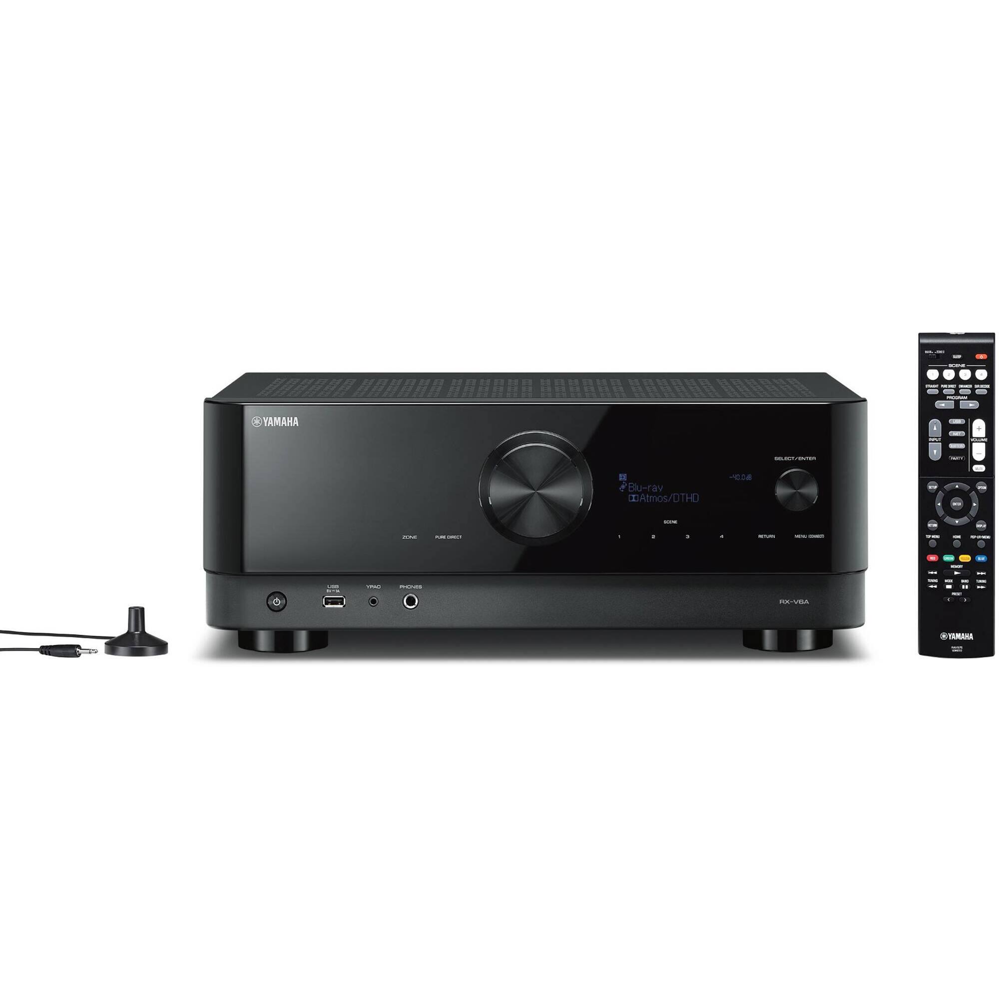 - YAMAHA
- Blu-ray
- Atmos/DTS-HD Master Audio
- RX-V682
- STRAN