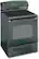 Angle Standard. GE - 30" Freestanding Electric Range - Black-on-Black.