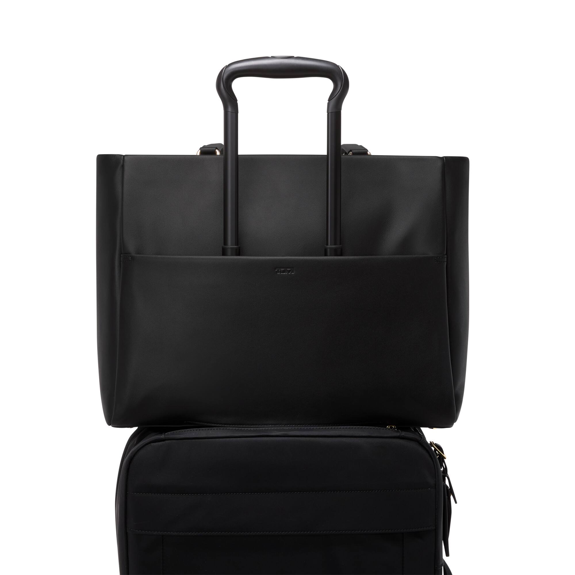 Alt View 11. TUMI - Voyageur Vail Large Tote - Black/Light Gold.