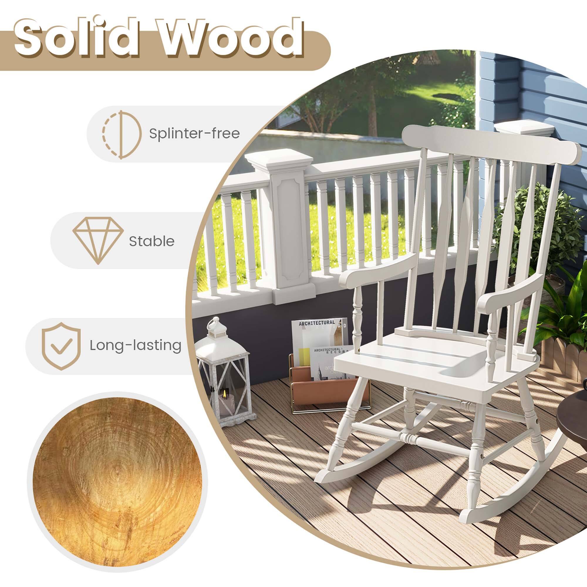 Solid Wood  
- Splinter-free  
- Stable  
- Long-lasting