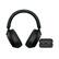 Angle. Sony - Sony WH-1000XM5 Wireless Noise Canceling Over-Ear Headphones (Black) with Sony Truly Wireless Earbuds (Black) bundle - Black.