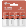 RadioShack - 8-Pack D Alkaline Batteries