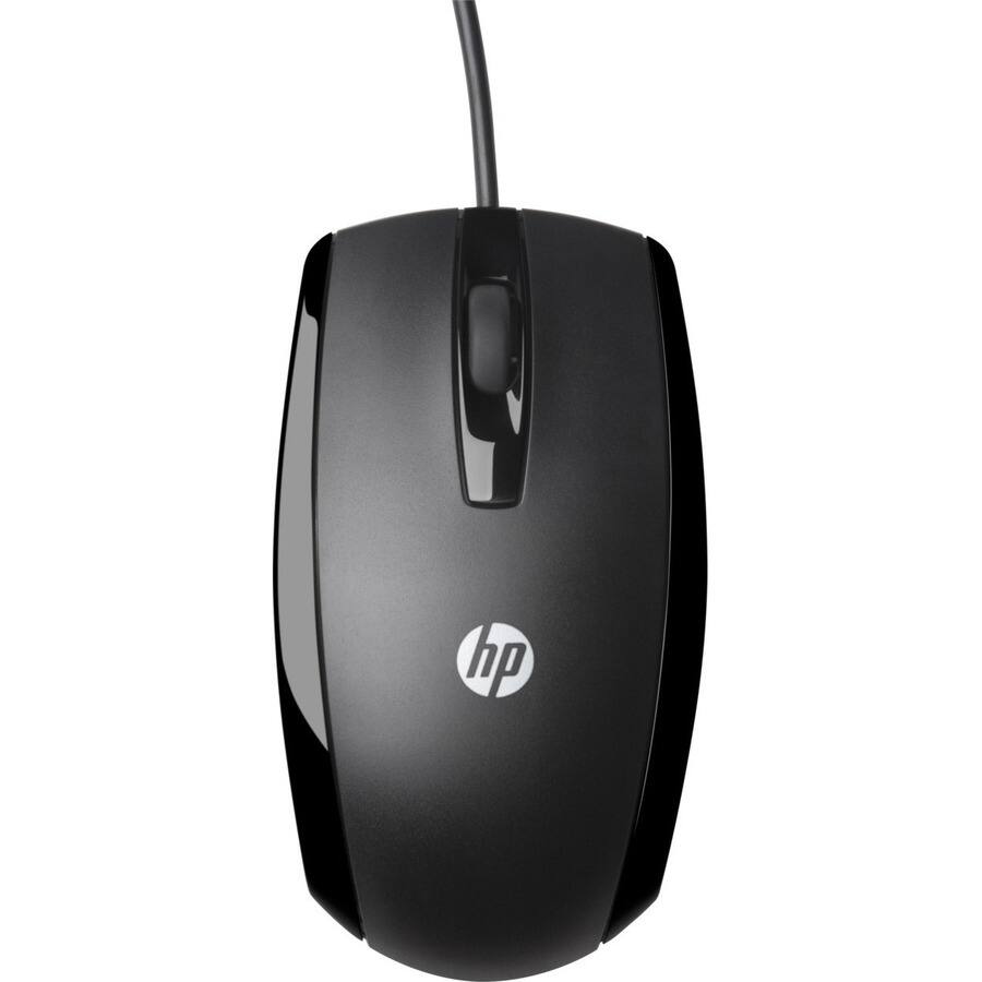 Alt View 2. HP - HP X500 Wired Mouse - Optical - Cable - USB - Scroll Wheel - 3 Button(s) - Symmetrical - Unknown.