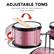 ADJUSTABLE TOMS
Easily adjust the tom drum suspension angle and height