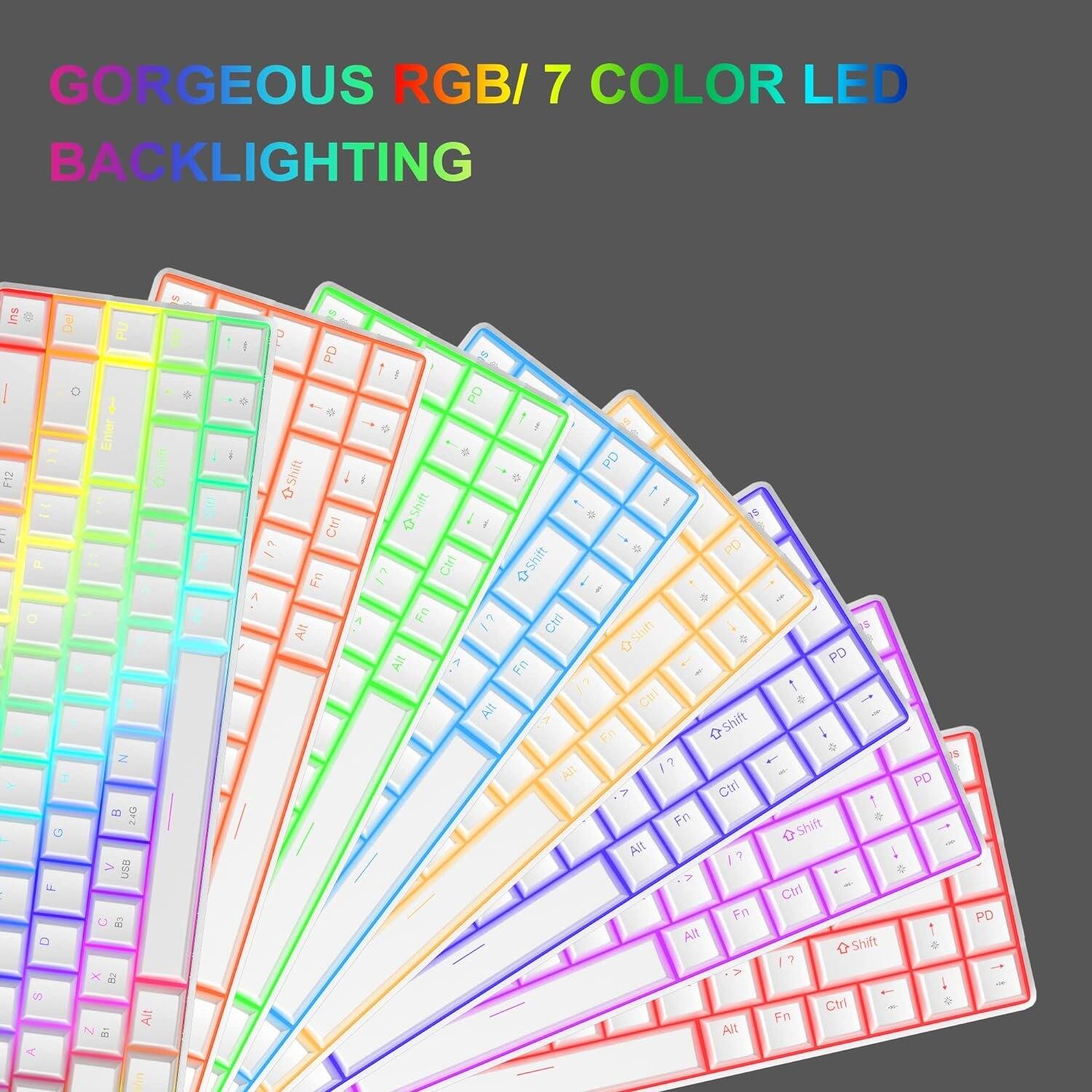 GORGEOUS RGB/7 COLOR LED BACKLIGHTING