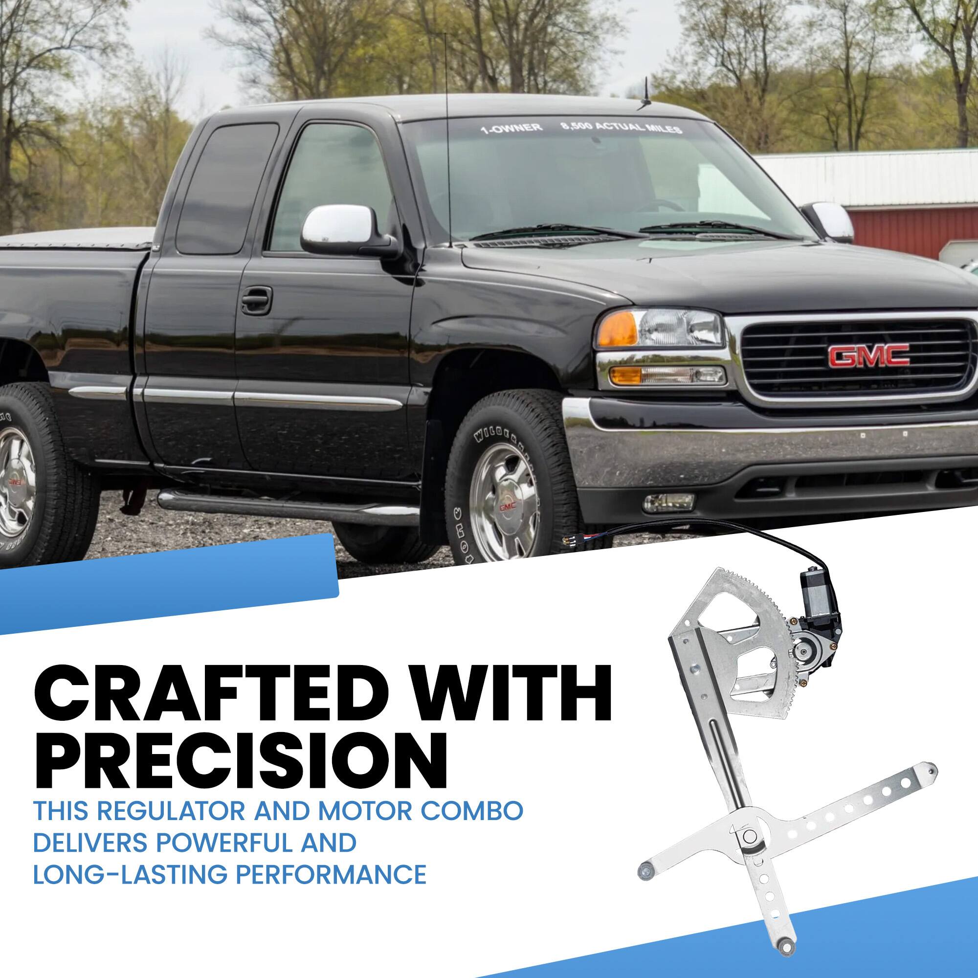 CRAFTED WITH PRECISION  
THIS REGULATOR AND MOTOR COMBO DELIVERS POWERFUL AND LONG-LASTING PERFORMANCE