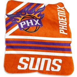Logo Brands - Phoenix Suns 50'' x 60'' Plush Raschel Throw Blanket - Multicolor