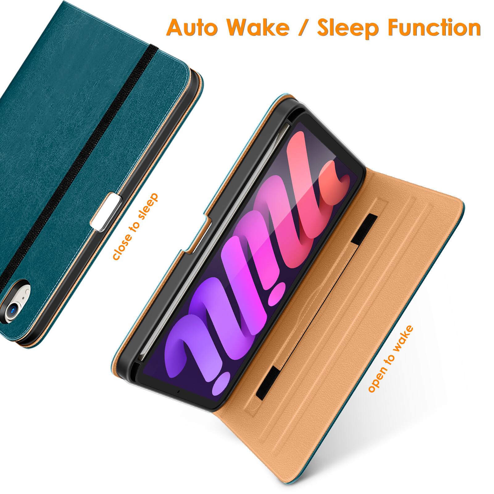Auto Wake / Sleep Function

close to sleep

open to wake