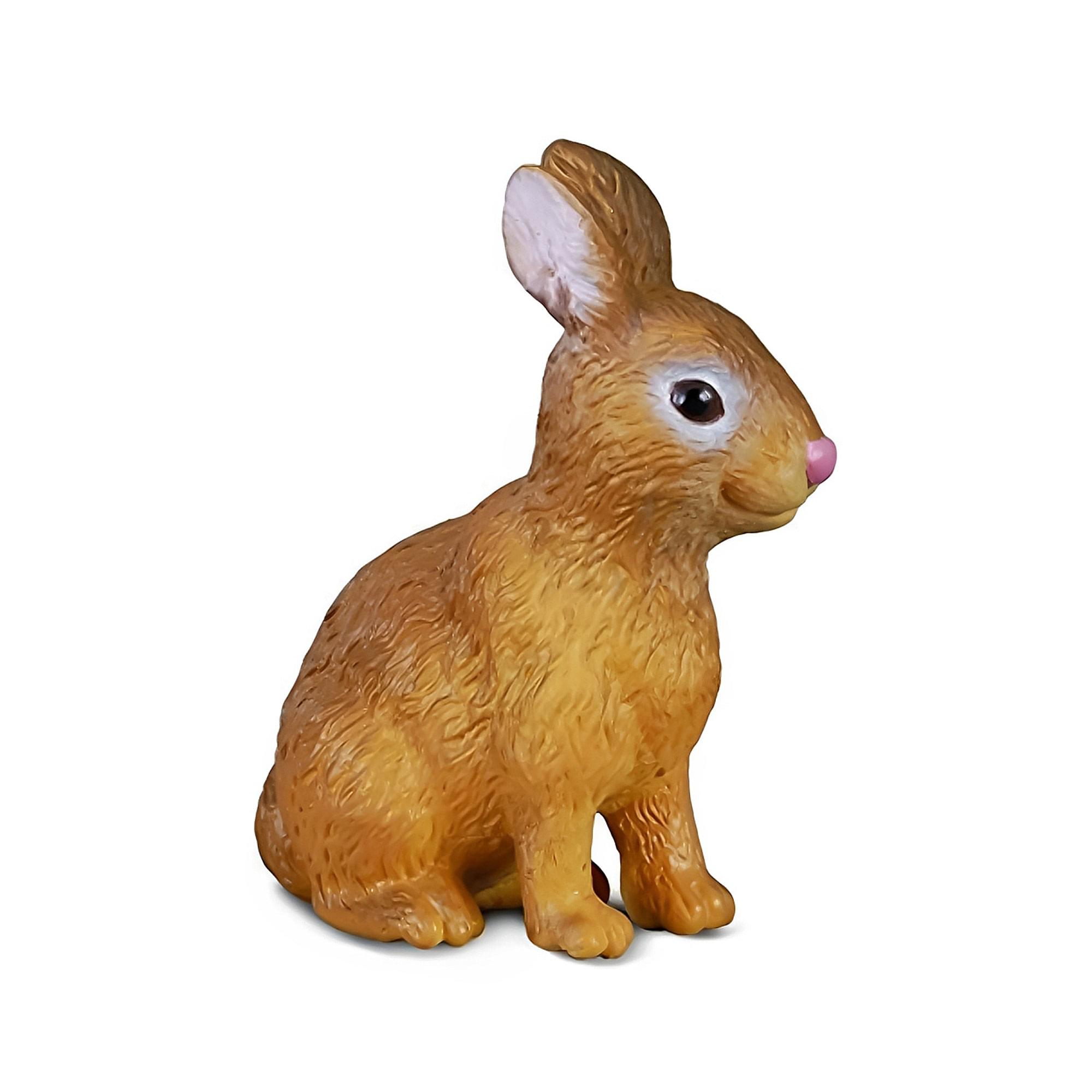 Breyer - CollectA Wildlife Collection Miniature Figure | Rabbit - Brown