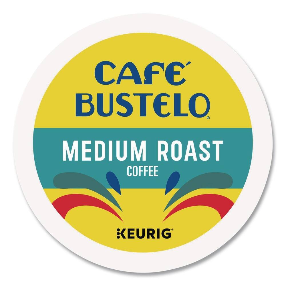 CAFE BUSTELO  
MEDIUM ROAST COFFEE  
KEURIG