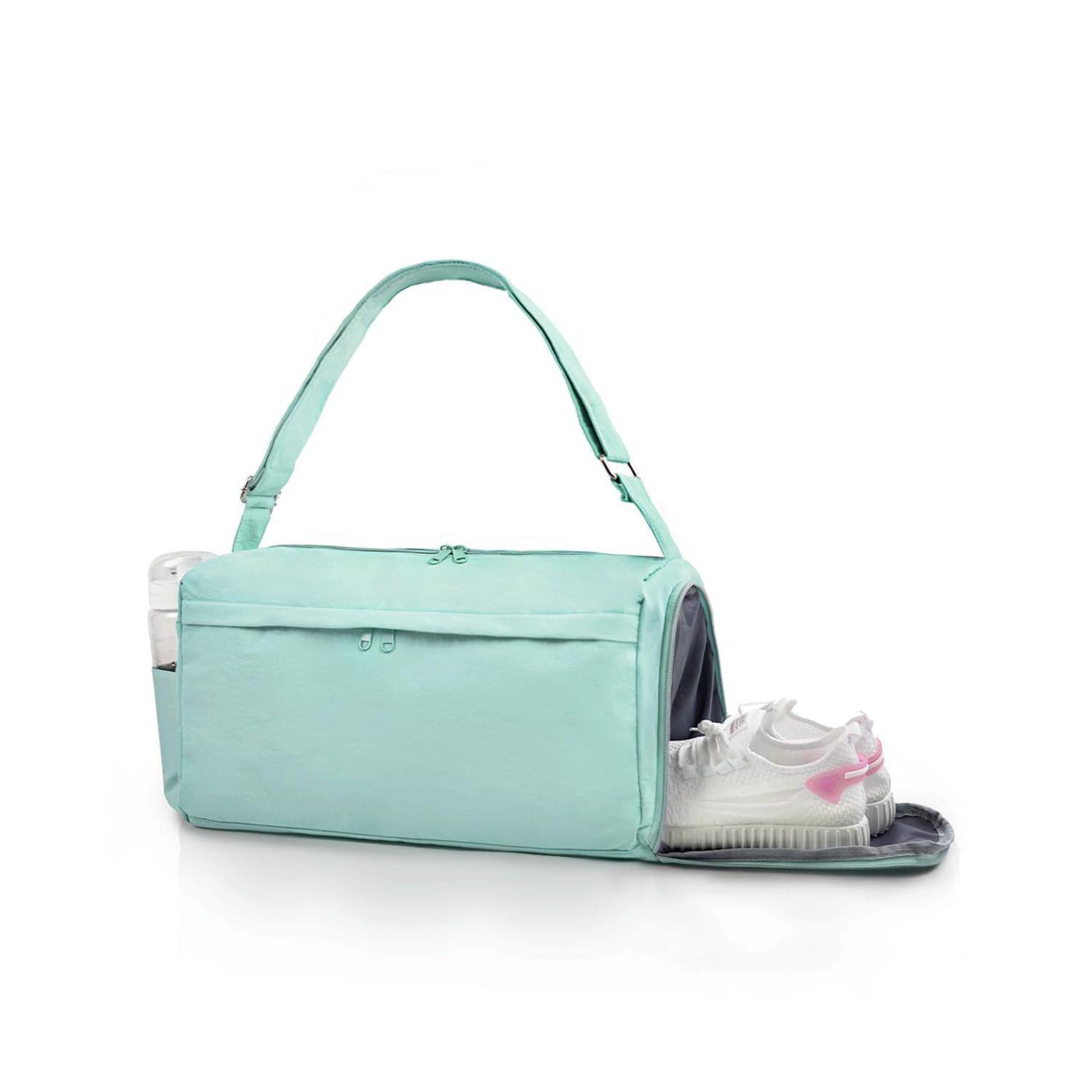 Paradigms Interiors Gym Bag For Women With Shoe Compartment Sports ...