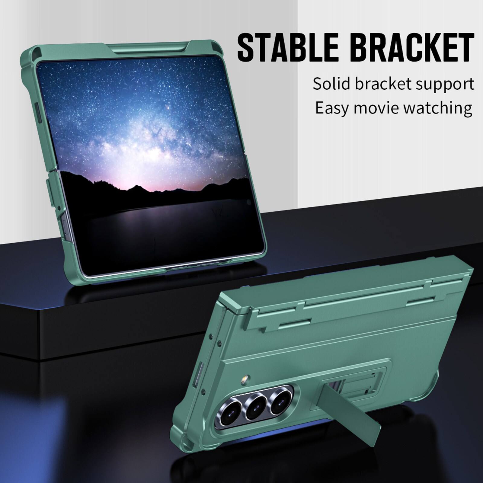 STABLE BRACKET  
Solid bracket support  
Easy movie watching